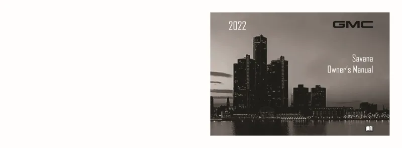 2022 GMC Savana Owner’s Manual owner's manual